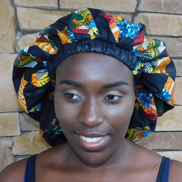Other - African Wax Print Bonnet
